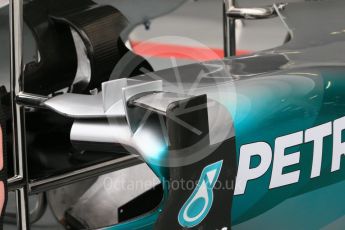 World © Octane Photographic Ltd. Mercedes AMG Petronas F1 W06 Hybrid. Thursday 17th September 2015, F1 Singapore Grand Prix Paddock, Marina Bay. Digital Ref: