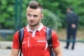World © Octane Photographic Ltd. Manor Marussia F1 Team MR03B – William Stevens. Thursday 17th September 2015, F1 Singapore Grand Prix Paddock, Marina Bay. Digital Ref: