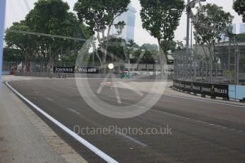 World © Octane Photographic Ltd. Entry to Turn 5. Wednesday 16th September 2015, F1 Singapore Grand Prix Set Up, Marina Bay. Digital Ref: 1423CB5D9460