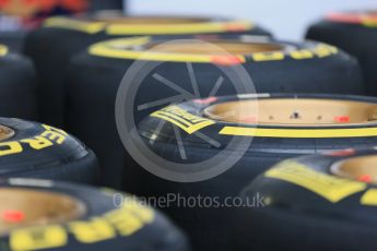 World © Octane Photographic Ltd. Scuderia Toro Rosso STR10 Pirelli Yellow (Soft compound) tyres. Wednesday 16th September 2015, F1 Singapore Grand Prix Set Up, Marina Bay. Digital Ref: