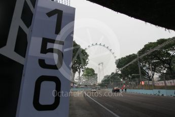 World © Octane Photographic Ltd. Entry to Turn 5. Wednesday 16th September 2015, F1 Singapore Grand Prix Set Up, Marina Bay. Digital Ref: 1423LB1L9572