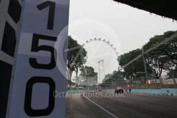 World © Octane Photographic Ltd. Entry to Turn 5. Wednesday 16th September 2015, F1 Singapore Grand Prix Set Up, Marina Bay. Digital Ref: 1423LB1L9576