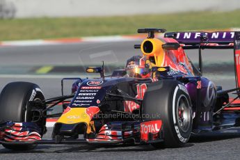 World © Octane Photographic Ltd. Infiniti Red Bull Racing RB11 – Daniil Kvyat. Tuesday 12th May 2015, F1 In-season testing, Circuit de Barcelona-Catalunya, Spain. Digital Ref: 1268CB1L8876