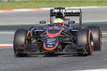 World © Octane Photographic Ltd. McLaren Honda MP4/30 – Oliver Turvey. Sunday Tuesday 12th 2015, F1 In-season testing, Circuit de Barcelona-Catalunya, Spain. Digital Ref: 1268CB1L8900