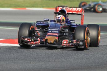 World © Octane Photographic Ltd. Scuderia Toro Rosso STR10 – Pierre Gasly. Tuesday 12th May 2015, F1 In-season testing, Circuit de Barcelona-Catalunya, Spain. Digital Ref: 1268CB1L8933