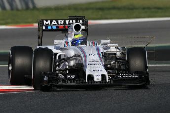 World © Octane Photographic Ltd. Williams Martini Racing FW37 – Felipe Massa. Tuesday 12th May 2015, F1 In-season testing, Circuit de Barcelona-Catalunya, Spain. Digital Ref: 1268CB1L8965