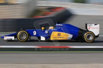 World © Octane Photographic Ltd. Sauber F1 Team C34-Ferrari – Marcus Ericsson. Tuesday 12th May 2015, F1 In-season testing, Circuit de Barcelona-Catalunya, Spain. Digital Ref: 1268CB7D1020