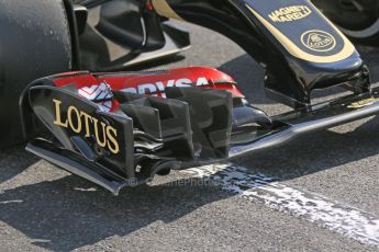 World © Octane Photographic Ltd. Lotus F1 Team E23 Hybrid – Pastor Maldonado. Tuesday 12th May 2015, F1 In-season testing, Circuit de Barcelona-Catalunya, Spain. Digital Ref: 1268CB7D1042