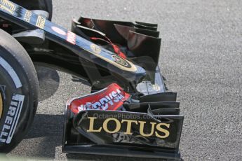 World © Octane Photographic Ltd. Lotus F1 Team E23 Hybrid – Pastor Maldonado. Tuesday 12th May 2015, F1 In-season testing, Circuit de Barcelona-Catalunya, Spain. Digital Ref: 1268CB7D1050