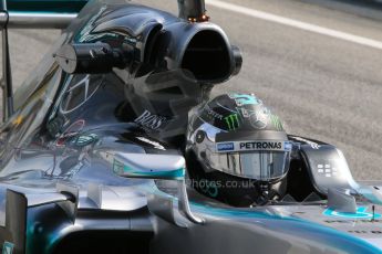 World © Octane Photographic Ltd. Mercedes AMG Petronas F1 W06 Hybrid – Nico Rosberg. Tuesday 12th May 2015, F1 In-season testing, Circuit de Barcelona-Catalunya, Spain. Digital Ref: 1268CB7D1115