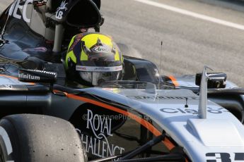 World © Octane Photographic Ltd. Sahara Force India VJM08 – Nick Yelloly. Tuesday 12th May 2015, F1 In-season testing, Circuit de Barcelona-Catalunya, Spain. Digital Ref: 1268CB7D1139