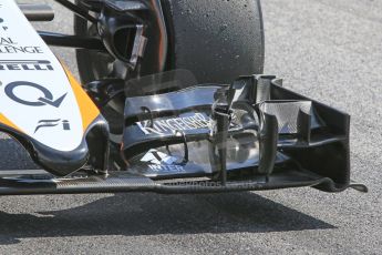 World © Octane Photographic Ltd. Sahara Force India VJM08 – Nick Yelloly. Tuesday 12th May 2015, F1 In-season testing, Circuit de Barcelona-Catalunya, Spain. Digital Ref: 1268CB7D1157