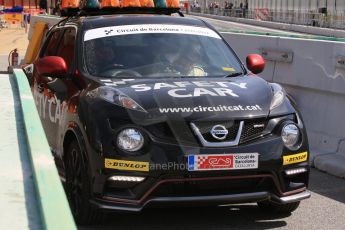 World © Octane Photographic Ltd. Circuit Nissan Safety Car. Sunday Tuesday 12th 2015, F1 In-season testing, Circuit de Barcelona-Catalunya, Spain. Digital Ref: 1268CB7D1201