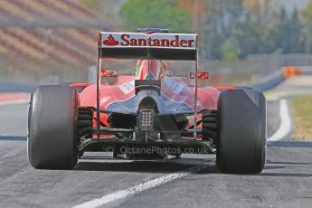 World © Octane Photographic Ltd. Scuderia Ferrari SF15-T– Raffaele Marciello. Sunday Tuesday 12th 2015, F1 In-season testing, Circuit de Barcelona-Catalunya, Spain. Digital Ref: 1268CB7D1268