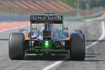 World © Octane Photographic Ltd. Sahara Force India VJM08 – Nick Yelloly. Tuesday 12th May 2015, F1 In-season testing, Circuit de Barcelona-Catalunya, Spain. Digital Ref: 1268CB7D1361