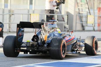 World © Octane Photographic Ltd. McLaren Honda MP4/30 – Oliver Turvey. Sunday Tuesday 12th 2015, F1 In-season testing, Circuit de Barcelona-Catalunya, Spain. Digital Ref: 1268LB1D1409