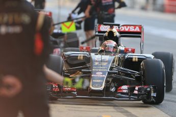 World © Octane Photographic Ltd. Lotus F1 Team E23 Hybrid – Pastor Maldonado. Tuesday 12th May 2015, F1 In-season testing, Circuit de Barcelona-Catalunya, Spain. Digital Ref: 1268LB1D1419