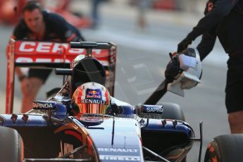 World © Octane Photographic Ltd. Scuderia Toro Rosso STR10 – Pierre Gasly. Tuesday 12th May 2015, F1 In-season testing, Circuit de Barcelona-Catalunya, Spain. Digital Ref: 1268LB1D1499