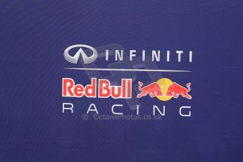 World © Octane Photographic Ltd. Infiniti Red Bull Racing logo. Tuesday 12th May 2015, F1 In-season testing, Circuit de Barcelona-Catalunya, Spain. Digital Ref: 1268LB1D1599