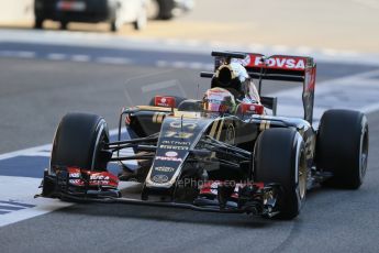 World © Octane Photographic Ltd. Lotus F1 Team E23 Hybrid – Pastor Maldonado. Tuesday 12th May 2015, F1 In-season testing, Circuit de Barcelona-Catalunya, Spain. Digital Ref: 1268LB1D1606