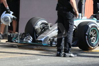 World © Octane Photographic Ltd. Mercedes AMG Petronas F1 W06 Hybrid – Nico Rosberg. Tuesday 12th May 2015, F1 In-season testing, Circuit de Barcelona-Catalunya, Spain. Digital Ref: 1268LB1D1686