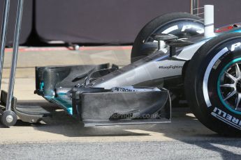 World © Octane Photographic Ltd. Mercedes AMG Petronas F1 W06 Hybrid – Nico Rosberg. Tuesday 12th May 2015, F1 In-season testing, Circuit de Barcelona-Catalunya, Spain. Digital Ref: 1268LB1D1710