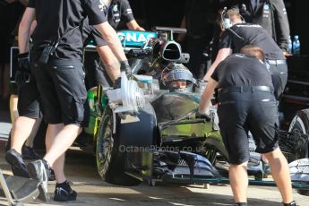 World © Octane Photographic Ltd. Mercedes AMG Petronas F1 W06 Hybrid – Nico Rosberg. Tuesday 12th May 2015, F1 In-season testing, Circuit de Barcelona-Catalunya, Spain. Digital Ref: 1268LB1D1731