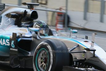 World © Octane Photographic Ltd. Mercedes AMG Petronas F1 W06 Hybrid – Nico Rosberg. Tuesday 12th May 2015, F1 In-season testing, Circuit de Barcelona-Catalunya, Spain. Digital Ref: 1268LB1D1813