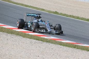 World © Octane Photographic Ltd. Mercedes AMG Petronas F1 W06 Hybrid – Nico Rosberg. Tuesday 12th May 2015, F1 In-season testing, Circuit de Barcelona-Catalunya, Spain. Digital Ref: 1268LB1D1941