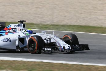 World © Octane Photographic Ltd. Williams Martini Racing FW37 – Felipe Massa. Tuesday 12th May 2015, F1 In-season testing, Circuit de Barcelona-Catalunya, Spain. Digital Ref: