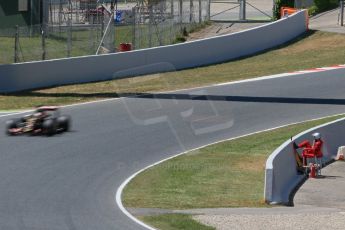 World © Octane Photographic Ltd. Lotus F1 Team E23 Hybrid – Pastor Maldonado. Tuesday 12th May 2015, F1 In-season testing, Circuit de Barcelona-Catalunya, Spain. Digital Ref: 1268LB1D2014