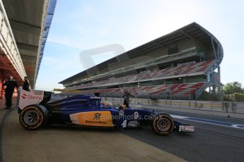 World © Octane Photographic Ltd. Sauber F1 Team C34-Ferrari – Marcus Ericsson. Tuesday 12th May 2015, F1 In-season testing, Circuit de Barcelona-Catalunya, Spain. Digital Ref: 1268LB5D2127