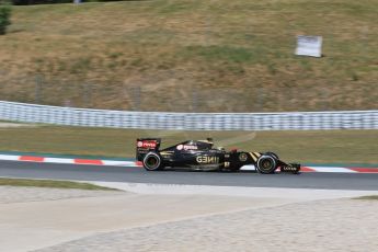 World © Octane Photographic Ltd. Lotus F1 Team E23 Hybrid – Pastor Maldonado. Tuesday 12th May 2015, F1 In-season testing, Circuit de Barcelona-Catalunya, Spain. Digital Ref: 1268LB7D1442