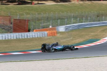 World © Octane Photographic Ltd. Mercedes AMG Petronas F1 W06 Hybrid – Nico Rosberg. Tuesday 12th May 2015, F1 In-season testing, Circuit de Barcelona-Catalunya, Spain. Digital Ref: 1268LB7D1477