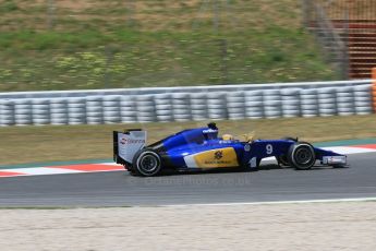 World © Octane Photographic Ltd. Sauber F1 Team C34-Ferrari – Marcus Ericsson. Tuesday 12th May 2015, F1 In-season testing, Circuit de Barcelona-Catalunya, Spain. Digital Ref: 1268LB7D1624