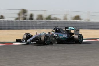 World © Octane Photographic Ltd. Mercedes AMG Petronas F1 W06 Hybrid – Pascal Wehrlein. Wednesday 13th May 2015, F1 In-season testing, Circuit de Barcelona-Catalunya, Spain. Digital Ref: 1269CB1L9058