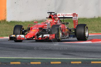 World © Octane Photographic Ltd. Scuderia Ferrari SF15-T– Esteban Gutierrez. Wednesday 13th May 2015, F1 In-season testing, Circuit de Barcelona-Catalunya, Spain. Digital Ref: 1269CB7D1722