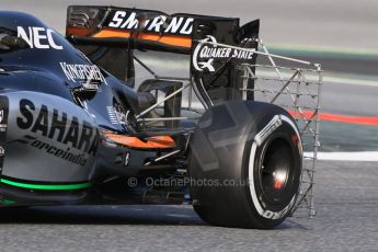 World © Octane Photographic Ltd. Sahara Force India VJM08 – Esteban Ocon. Wednesday 13th May 2015, F1 In-season testing, Circuit de Barcelona-Catalunya, Spain. Digital Ref: 1269CB7D1795