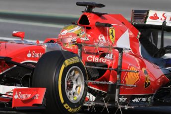 World © Octane Photographic Ltd. Scuderia Ferrari SF15-T– Esteban Gutierrez. Wednesday 13th May 2015, F1 In-season testing, Circuit de Barcelona-Catalunya, Spain. Digital Ref: 1269CB7D1872