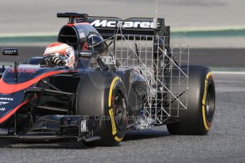 World © Octane Photographic Ltd. McLaren Honda MP4/30 – Jenson Button. Wednesday 13th May 2015, F1 In-season testing, Circuit de Barcelona-Catalunya, Spain. Digital Ref: 1269CB7D1905