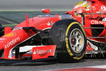 World © Octane Photographic Ltd. Scuderia Ferrari SF15-T– Esteban Gutierrez. Wednesday 13th May 2015, F1 In-season testing, Circuit de Barcelona-Catalunya, Spain. Digital Ref: 1269CB7D1936