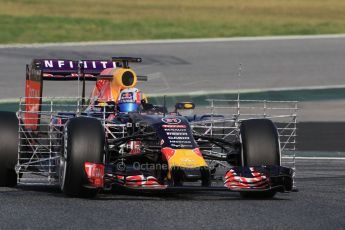 World © Octane Photographic Ltd. Infiniti Red Bull Racing RB11 – Pierre Gasly. Wednesday 13th May 2015, F1 In-season testing, Circuit de Barcelona-Catalunya, Spain. Digital Ref: 1269CB7D1961