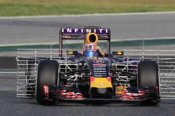 World © Octane Photographic Ltd. Infiniti Red Bull Racing RB11 – Pierre Gasly. Wednesday 13th May 2015, F1 In-season testing, Circuit de Barcelona-Catalunya, Spain. Digital Ref: 1269CB7D1964