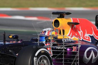 World © Octane Photographic Ltd. Infiniti Red Bull Racing RB11 – Pierre Gasly. Wednesday 13th May 2015, F1 In-season testing, Circuit de Barcelona-Catalunya, Spain. Digital Ref: 1269CB7D1972