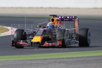 World © Octane Photographic Ltd. Infiniti Red Bull Racing RB11 – Pierre Gasly. Wednesday 13th May 2015, F1 In-season testing, Circuit de Barcelona-Catalunya, Spain. Digital Ref: 1269CB7D2004