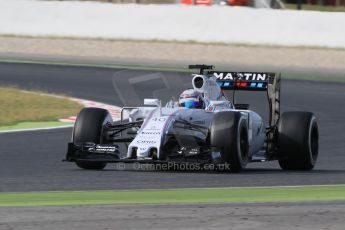 World © Octane Photographic Ltd. Williams Martini Racing FW37 – Alex Lynn. Wednesday 13th May 2015, F1 In-season testing, Circuit de Barcelona-Catalunya, Spain. Digital Ref: 1269CB7D2011