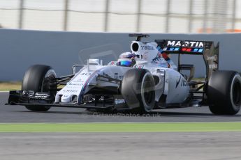 World © Octane Photographic Ltd. Williams Martini Racing FW37 – Alex Lynn. Wednesday 13th May 2015, F1 In-season testing, Circuit de Barcelona-Catalunya, Spain. Digital Ref: 1269CB7D2016