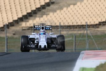 World © Octane Photographic Ltd. Williams Martini Racing FW37 – Alex Lynn. Wednesday 13th May 2015, F1 In-season testing, Circuit de Barcelona-Catalunya, Spain. Digital Ref: 1269CB7D2105