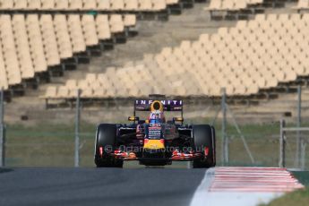 World © Octane Photographic Ltd. Infiniti Red Bull Racing RB11 – Pierre Gasly. Wednesday 13th May 2015, F1 In-season testing, Circuit de Barcelona-Catalunya, Spain. Digital Ref: 1269CB7D2125