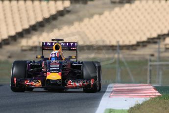 World © Octane Photographic Ltd. Infiniti Red Bull Racing RB11 – Pierre Gasly. Wednesday 13th May 2015, F1 In-season testing, Circuit de Barcelona-Catalunya, Spain. Digital Ref: 1269CB7D2131